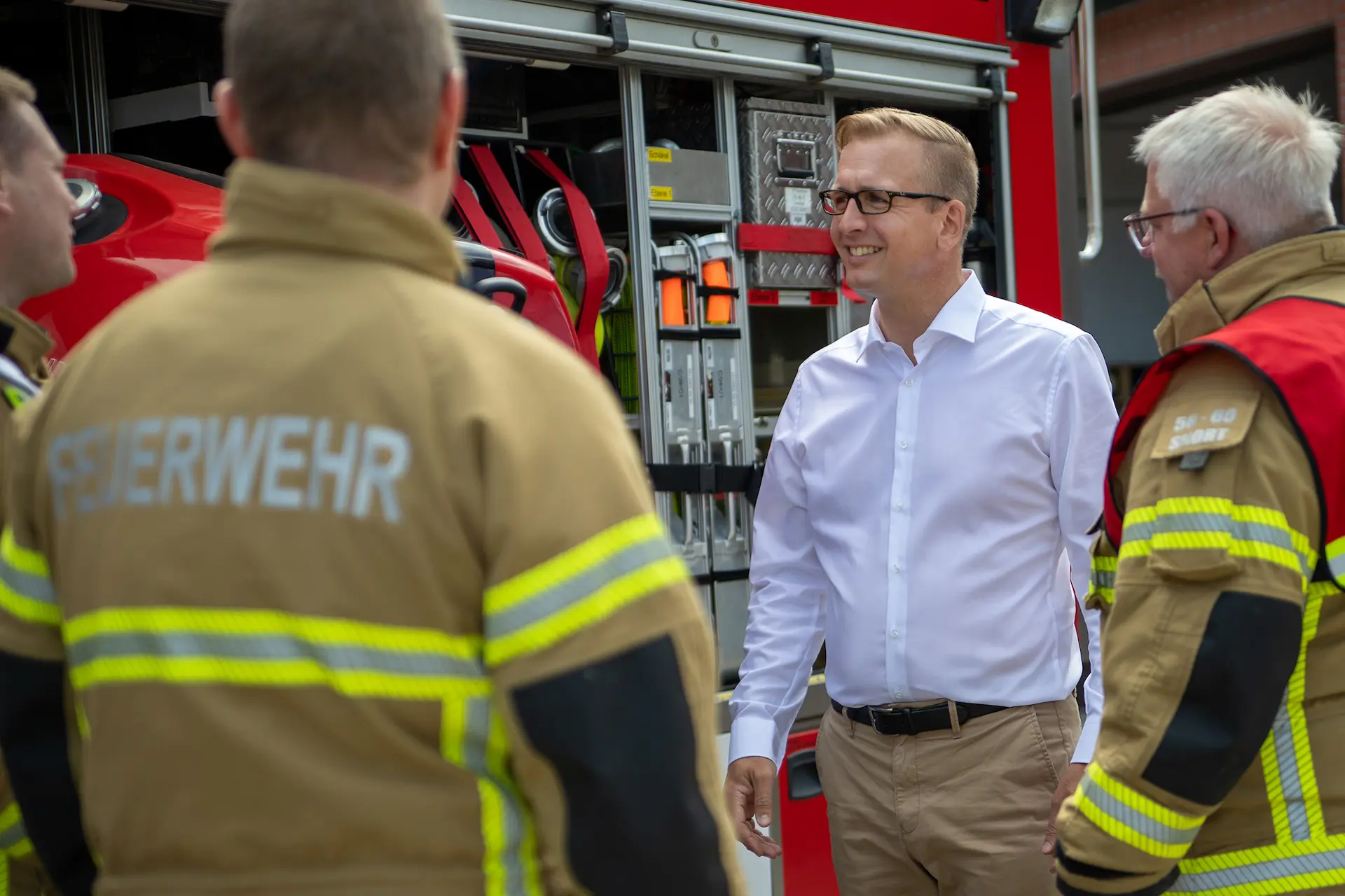 Krisenvorsorge und Deich in der Wesermarsch